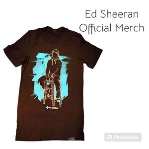 Ed Sheeran Concert tour tshirt